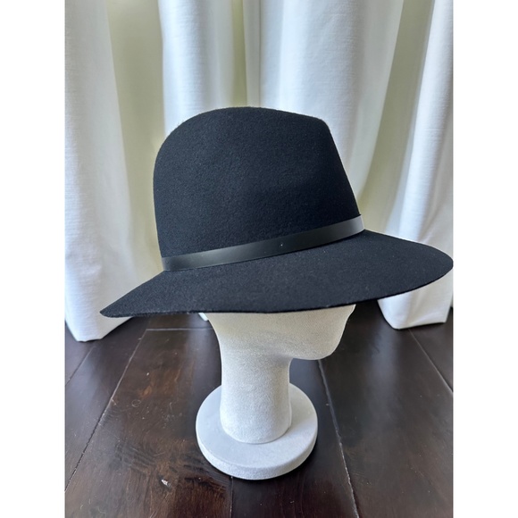 Rag & Bone Floppy Brim Fedora in Black, Size Medium - Picture 5 of 11